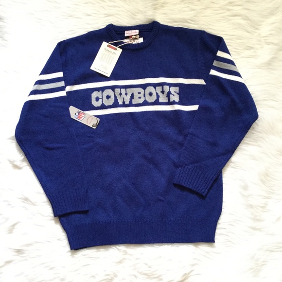 NWT! Mitchell & Ness Dallas Cowboy Sweater - Picture 2 of 6
